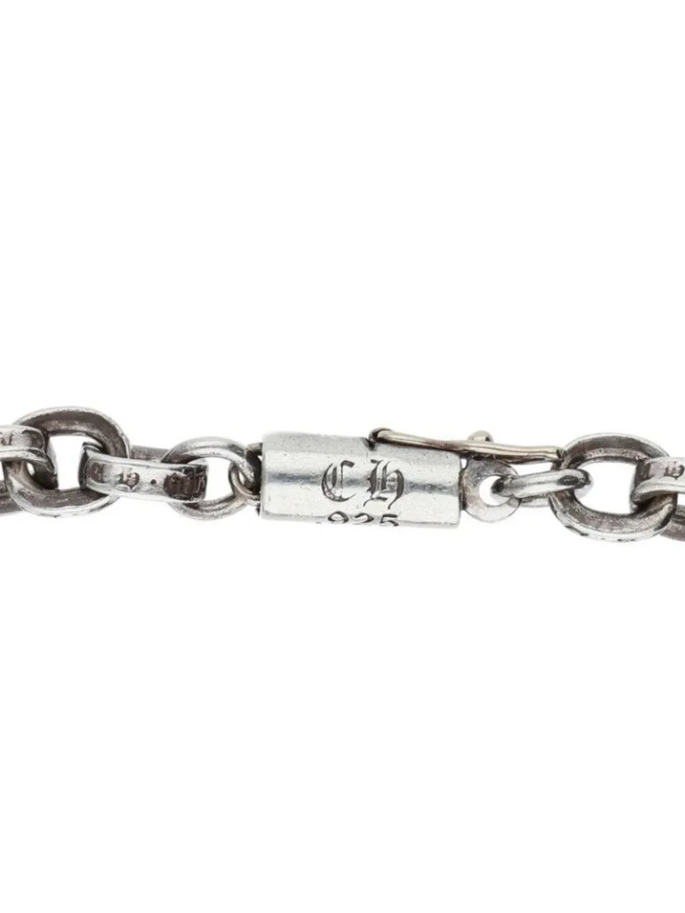 Chrome Hearts Paper Chain Silver Bracelet